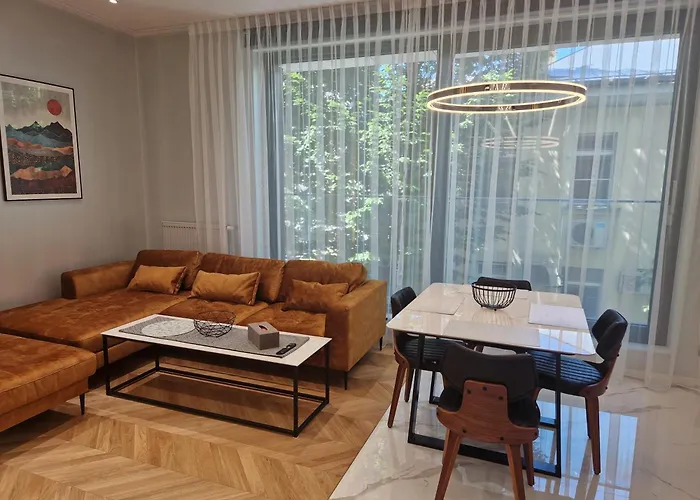 Διαμέρισμα Platinum Z Tarasem 70 M2, 50 M Od Placu Litewskiego *