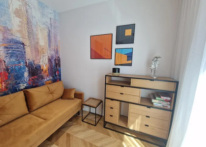 Διαμέρισμα Platinum Z Tarasem 70 M2, 50 M Od Placu Litewskiego