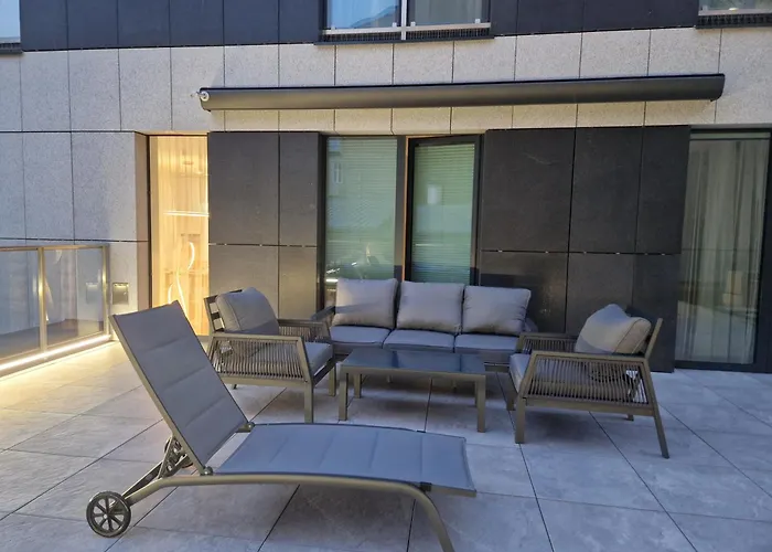 Platinum Z Tarasem 70 M2, 50 M Od Placu Litewskiego Διαμέρισμα